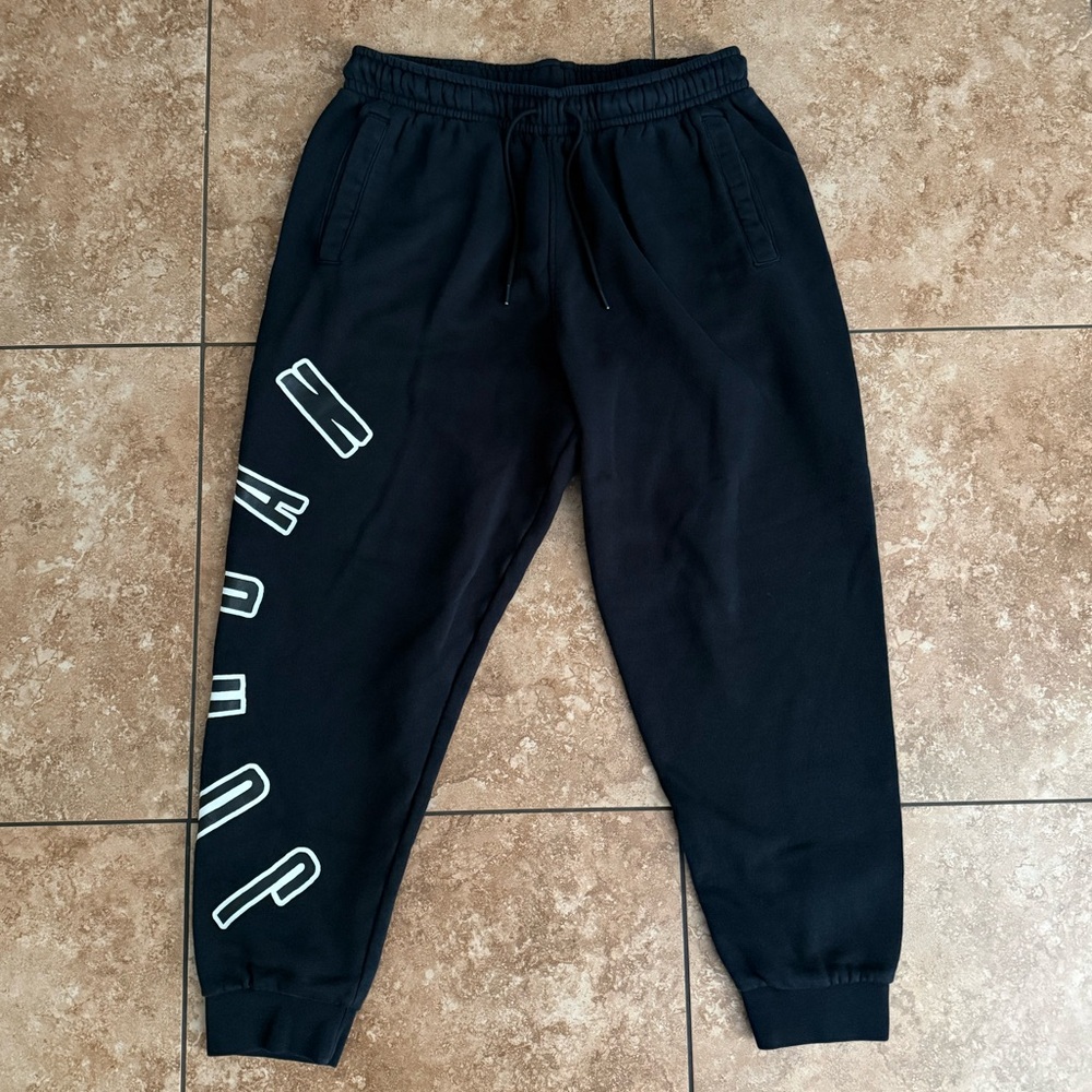 Black Jordan Sweatpants